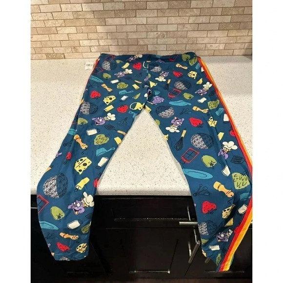 Disney EPCOT 2020 Food and Wine Festival Size XL Figment Leggings nwt b5 - Picture 2 of 4